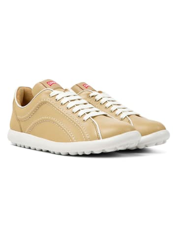 Camper Leder-Sneakers in Beige