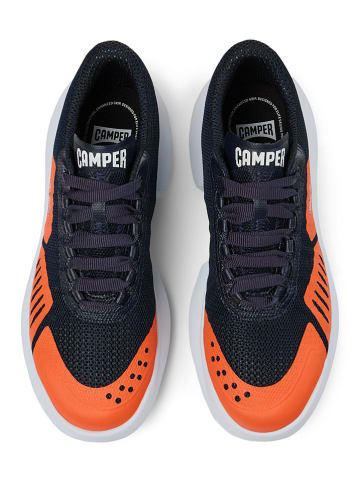 Camper Sneakers in Dunkelblau/ Orange