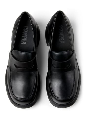 Camper Leder-Mokassins "Thelma II" in Schwarz
