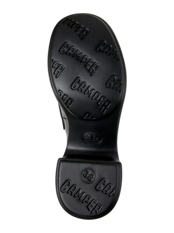 Camper Skórzane mokasyny "Thelma II" w kolorze czarnym