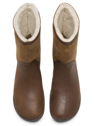 Camper Leren laarzen lichtbruin