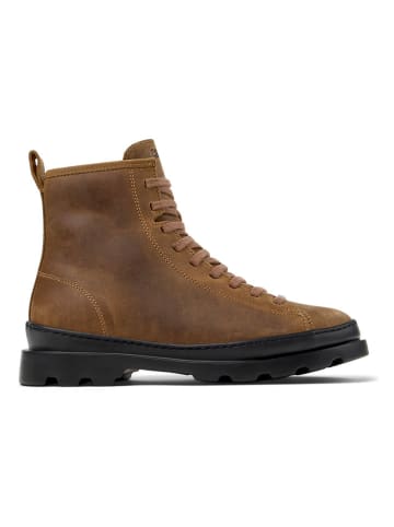 Camper Leder-Boots in Hellbraun