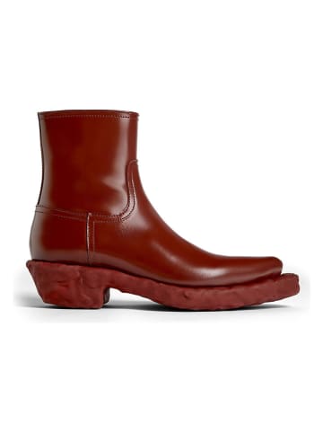 Camper Leren boots rood