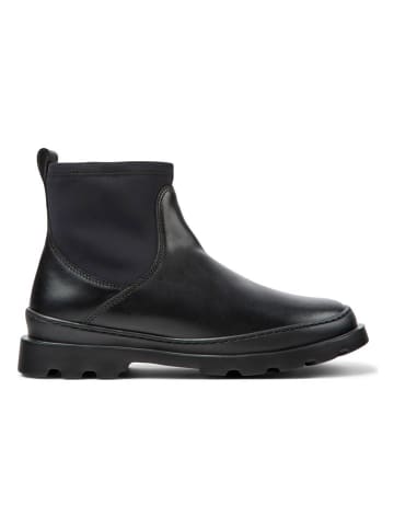 Camper Leder-Boots in Schwarz