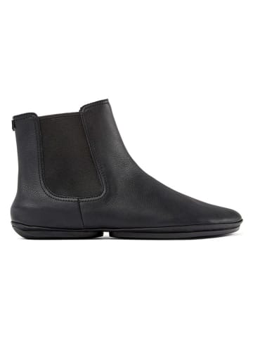 Camper Leder-Chelsea-Boots in Schwarz