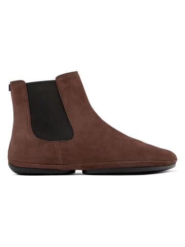 Camper Leder-Chelsea-Boots in Braun