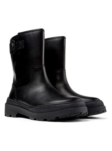 Camper Leren boots zwart