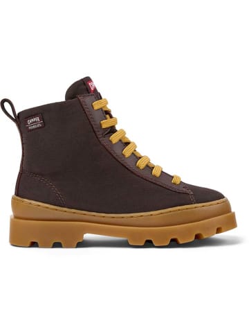Camper Leder-Boots in Braun