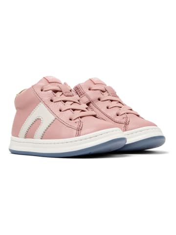Camper Leder-Sneakers in Rosa/ Weiß
