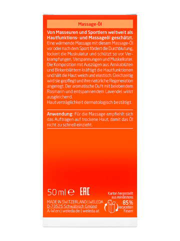 Weleda Massage-Öl "Arnika", 50 ml