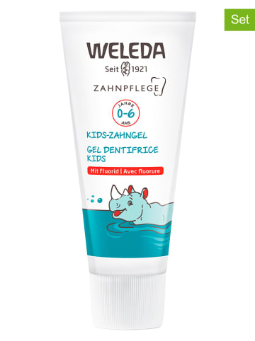 Weleda 3er-Set: Kids-Zahngel mit Fluorid, je 50 ml