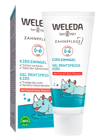 Weleda 3er-Set: Kids-Zahngel mit Fluorid, je 50 ml