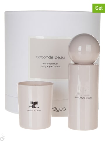 Courrèges 2-delige set: "Seconde Peau" - eau de parfum & geurkaars