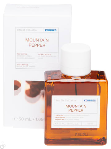 Korres Mountain Pepper - eau de toilette, 50 ml