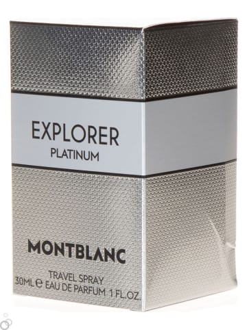 Montblanc 3-delige set: "Explorer Platinum" - 2 x eau de parfum en douchegel