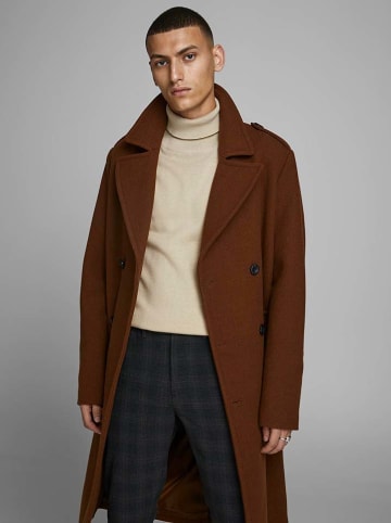 Jack & Jones Sweter "Emil" w kolorze beżowym