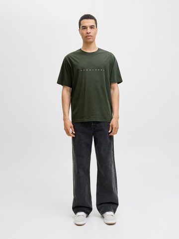 Jack & Jones Koszulka "Jjestar" w kolorze khaki