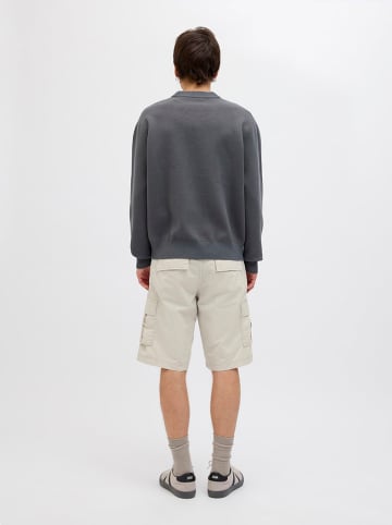 Jack & Jones Bermudy w kolorze kremowym