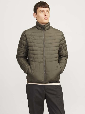 Jack & Jones Kurtka pikowana "Estate" w kolorze khaki
