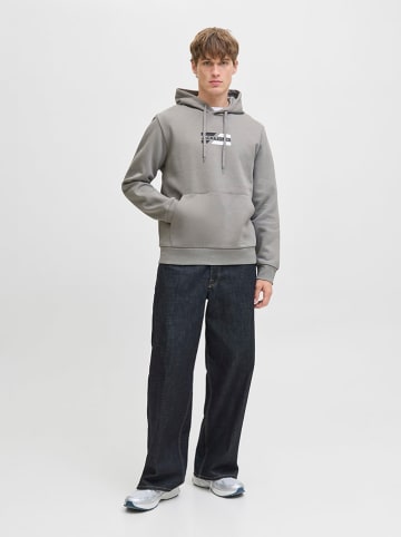 Jack & Jones Hoodie "Jjcorp" grijs