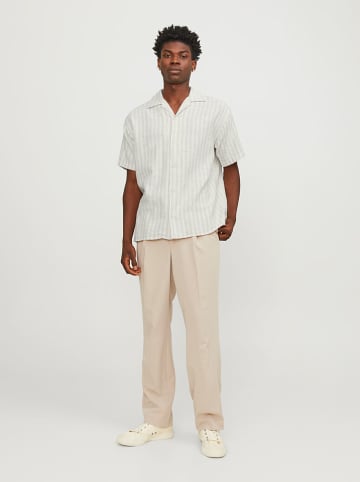 Jack & Jones Hemd "Cabana" in Sand/ Weiß