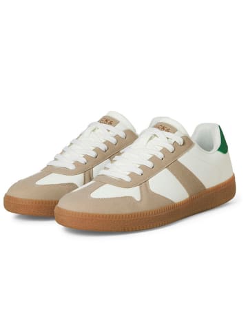 Jack & Jones Sneakers in Beige/ Weiß