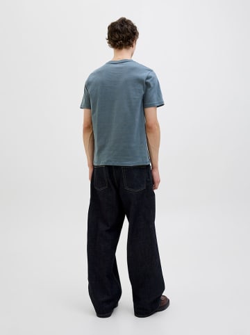 Jack & Jones Koszulka "Almeria" w kolorze niebieskim