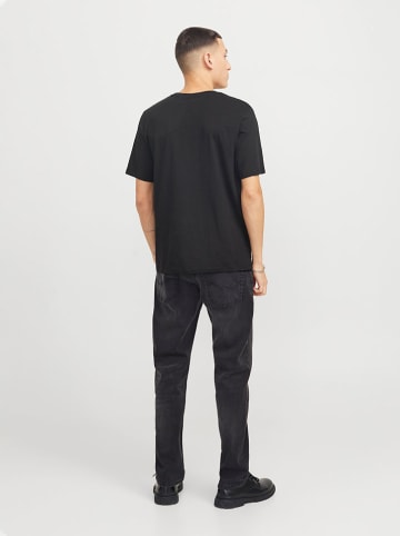 Jack & Jones Koszulka "Cyber" w kolorze czarnym
