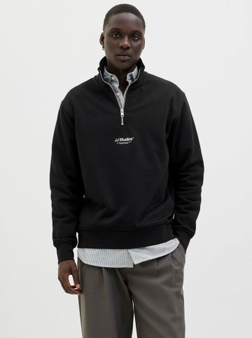 Jack & Jones Sweter w kolorze czarnym