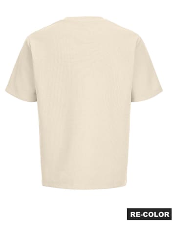 Jack & Jones Koszulka "Jjeaustin" w kolorze beżowym