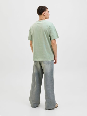 Jack & Jones Koszulka "Jjelogo" w kolorze zielonym