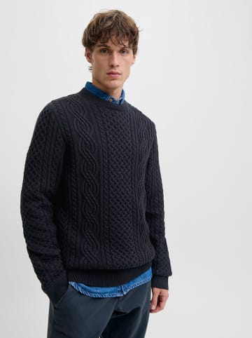 Jack & Jones Sweter w kolorze granatowym