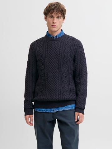 Jack & Jones Sweter w kolorze granatowym