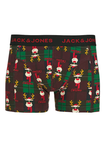 Jack & Jones 3tlg. Geschenkset: Boxershorts & Socken in Bunt
