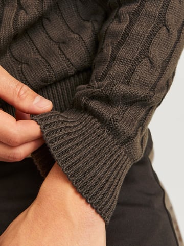 Jack & Jones Sweter w kolorze khaki