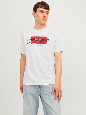 Jack & Jones Koszulka w kolorze białym