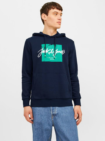 Jack & Jones Hoodie "Whitley" donkerblauw