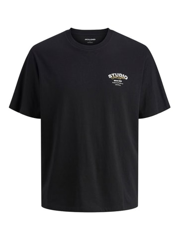 Jack & Jones 3er-Set: Shirts "Yuki" in Schwarz/ Cyan/ Weiß