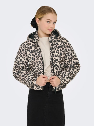 KIDS ONLY Steppjacke "Dalia" in Creme/ Schwarz