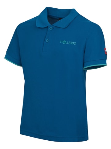 Trollkids Poloshirt "Bergen XT" blauw
