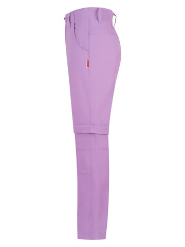 Trollkids Zipp-Off-Trekkinghose "Oppland" - Slim fit - in Lila