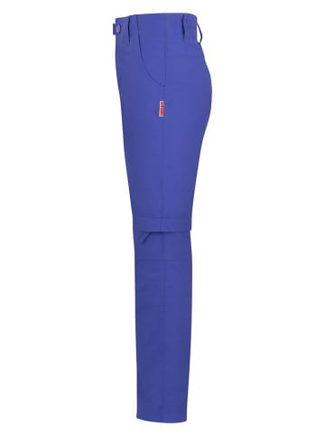 Trollkids Spodnie trekkingowe Zipp-Off "Oppland" - Slim fit - w kolorze fioletowym
