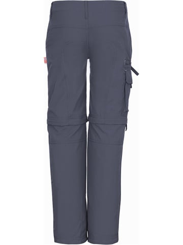 Trollkids Afritstrekkingbroek "Oppland" - slim fit - antraciet
