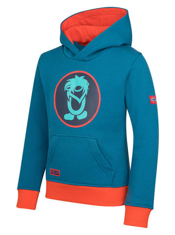 Trollkids Hoodie "Troll" in Türkis