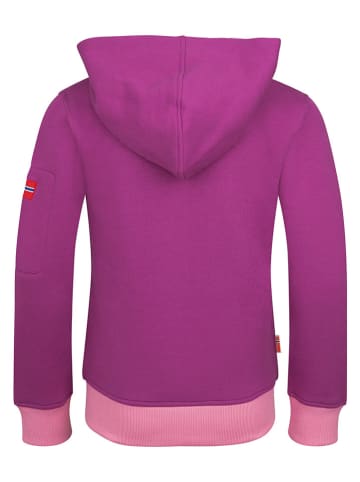 Trollkids Bluza "Sortland" w kolorze fioletowym