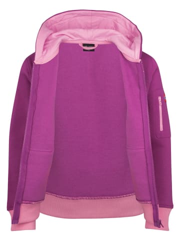 Trollkids Sweatjacke "Sortland" in Lila
