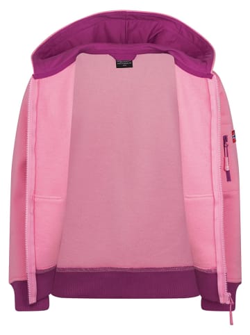 Trollkids Sweatvest "Sortland" lichtroze