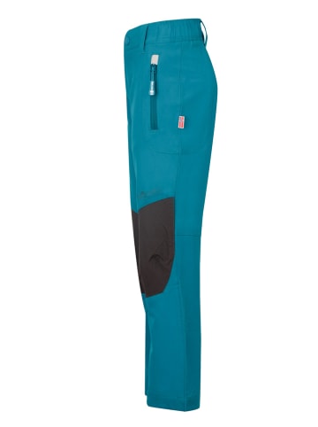 Trollkids Softshellhose "Lysefjord" in Blau/ Schwarz