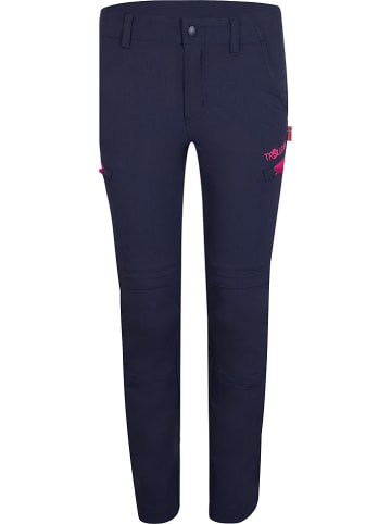 Trollkids Afritstrekkingbroek "Kjerag Zip" donkerblauw