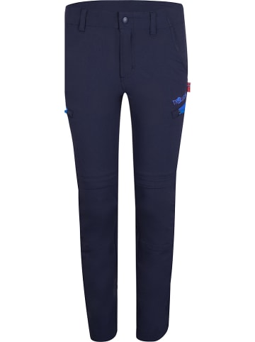 Trollkids Afritstrekkingbroek "Kjerag Zip" donkerblauw